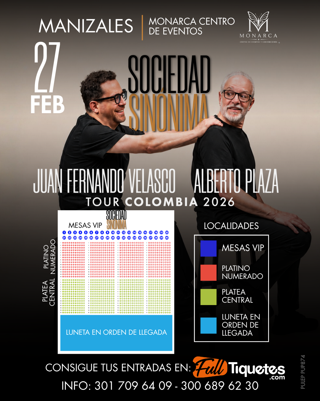 Evento con mapa