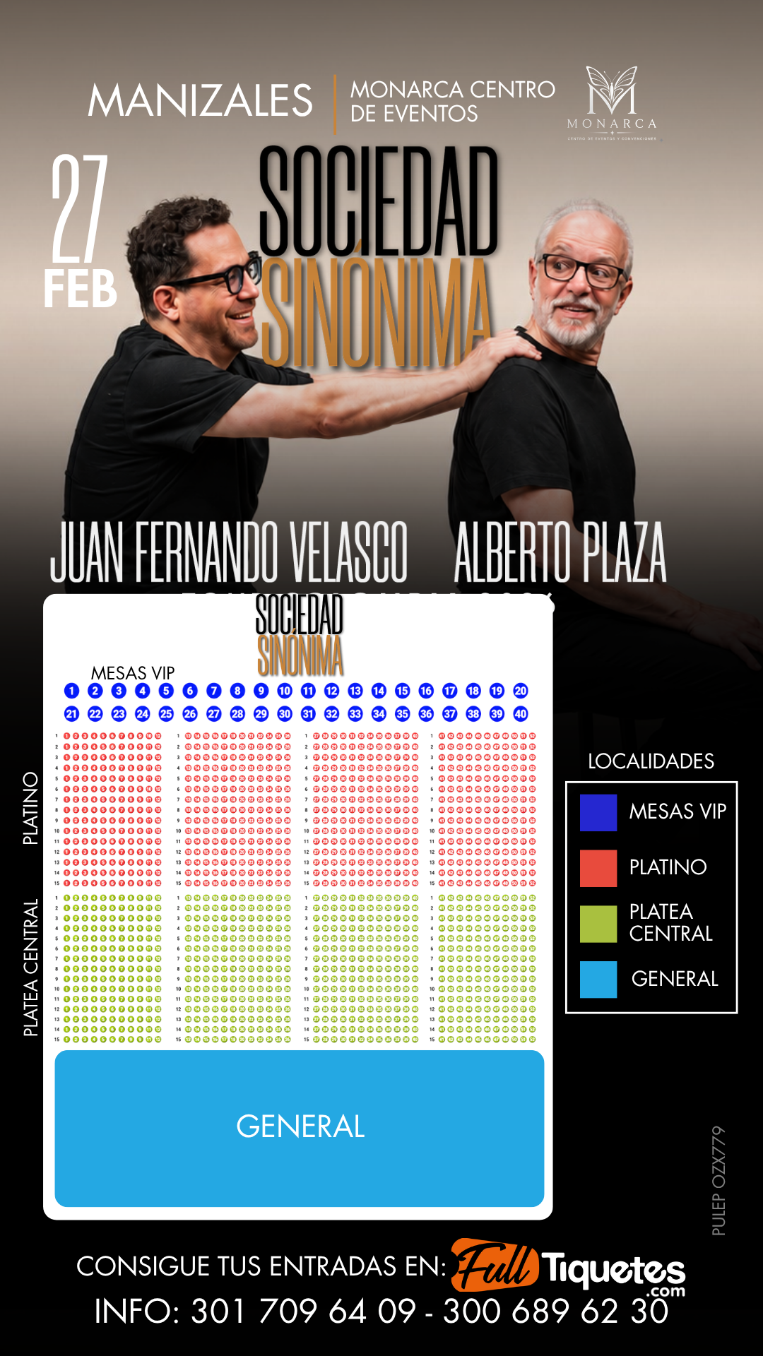 Evento con mapa